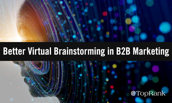 Better virtual brainstorming in B2B marketing image