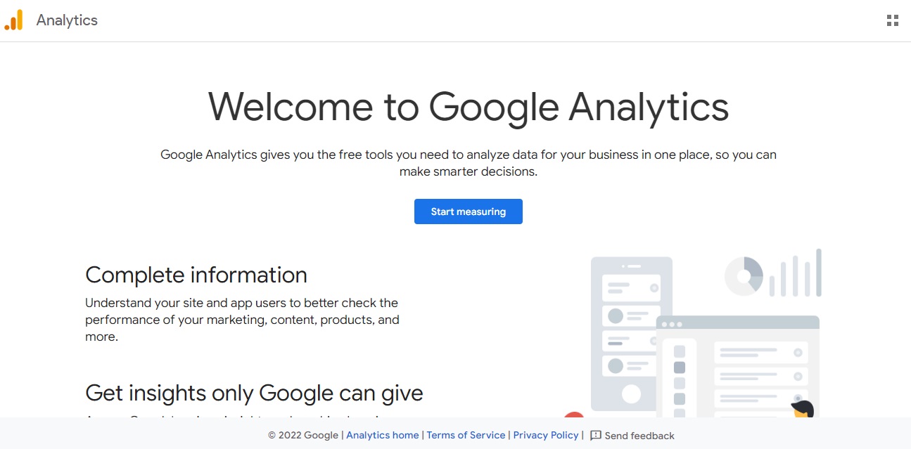 Google Analytics provides insights about how users interact with your site.