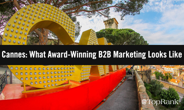 What Cannes award-winning B2B marketing looks like image