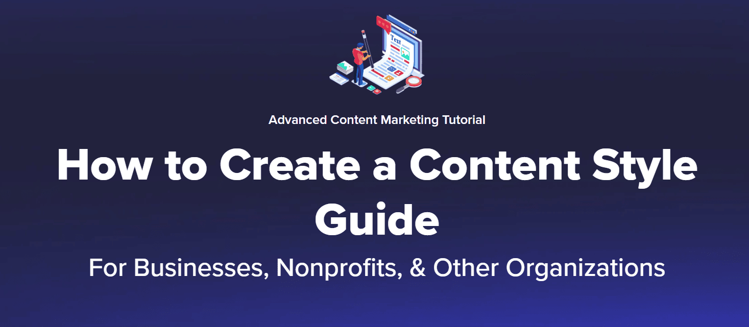 content style guide by impact