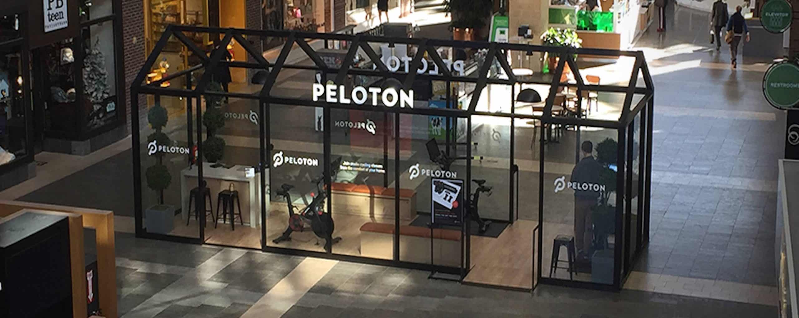 Peloton leverages an omnichannel retail marketing strategy through its brick-and-mortar showcase rooms