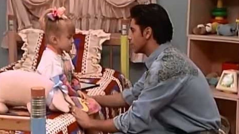 Scene from Full House where Jesse and Michelle say goodbye before Jesse moves out.