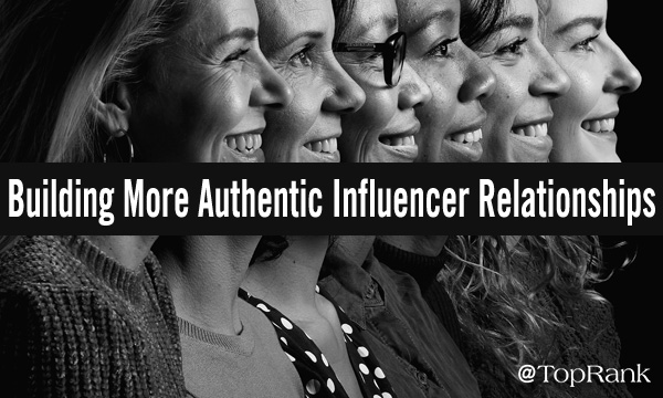 Building more authentic influencer relationships black and white image of women marketers smiling